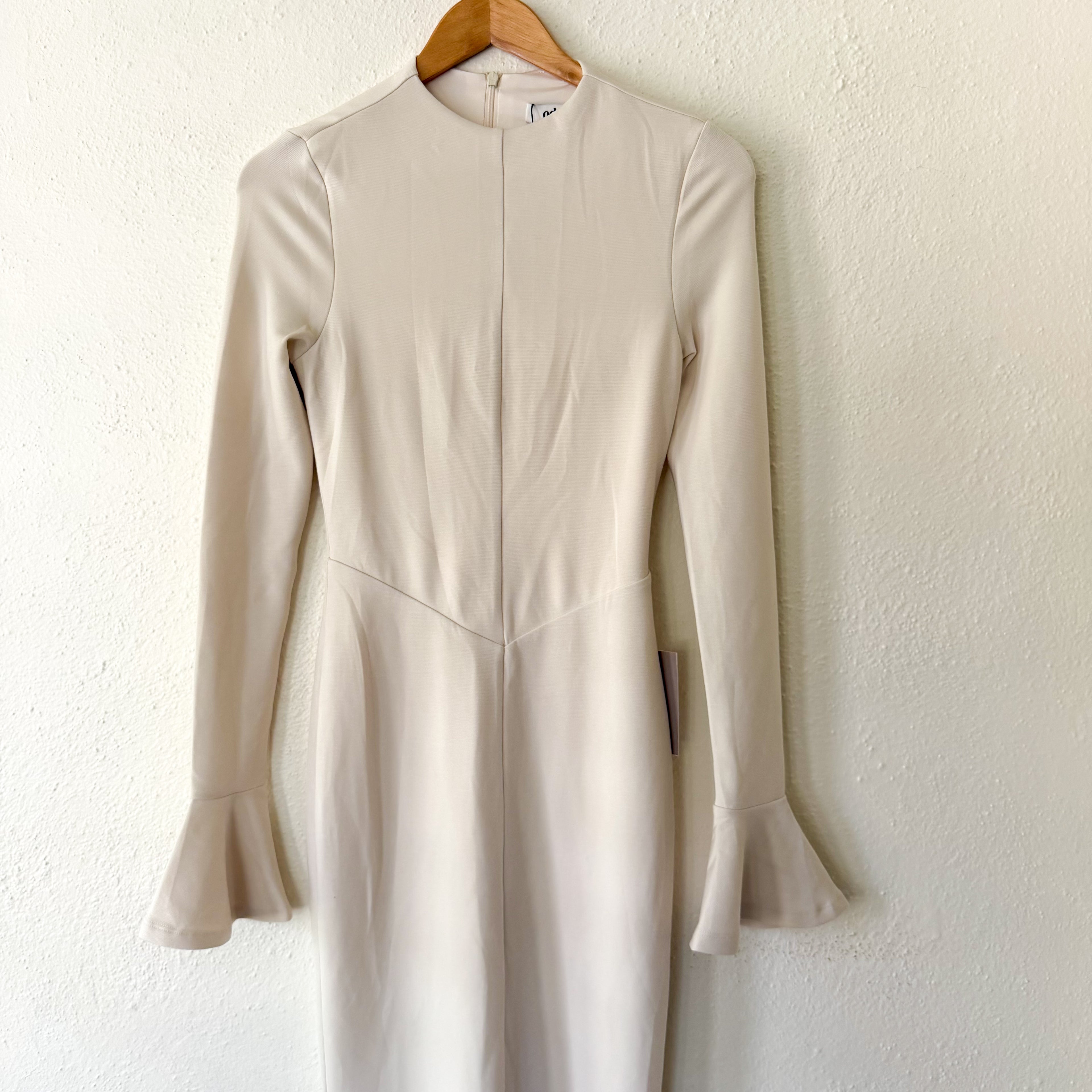 Odd Muse London "The Ultimate Muse" Knitted Maxi Dress in Cream | XS