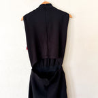 Spanx AirEssentials Black Mock Neck Petite Jumpsuit |XSP