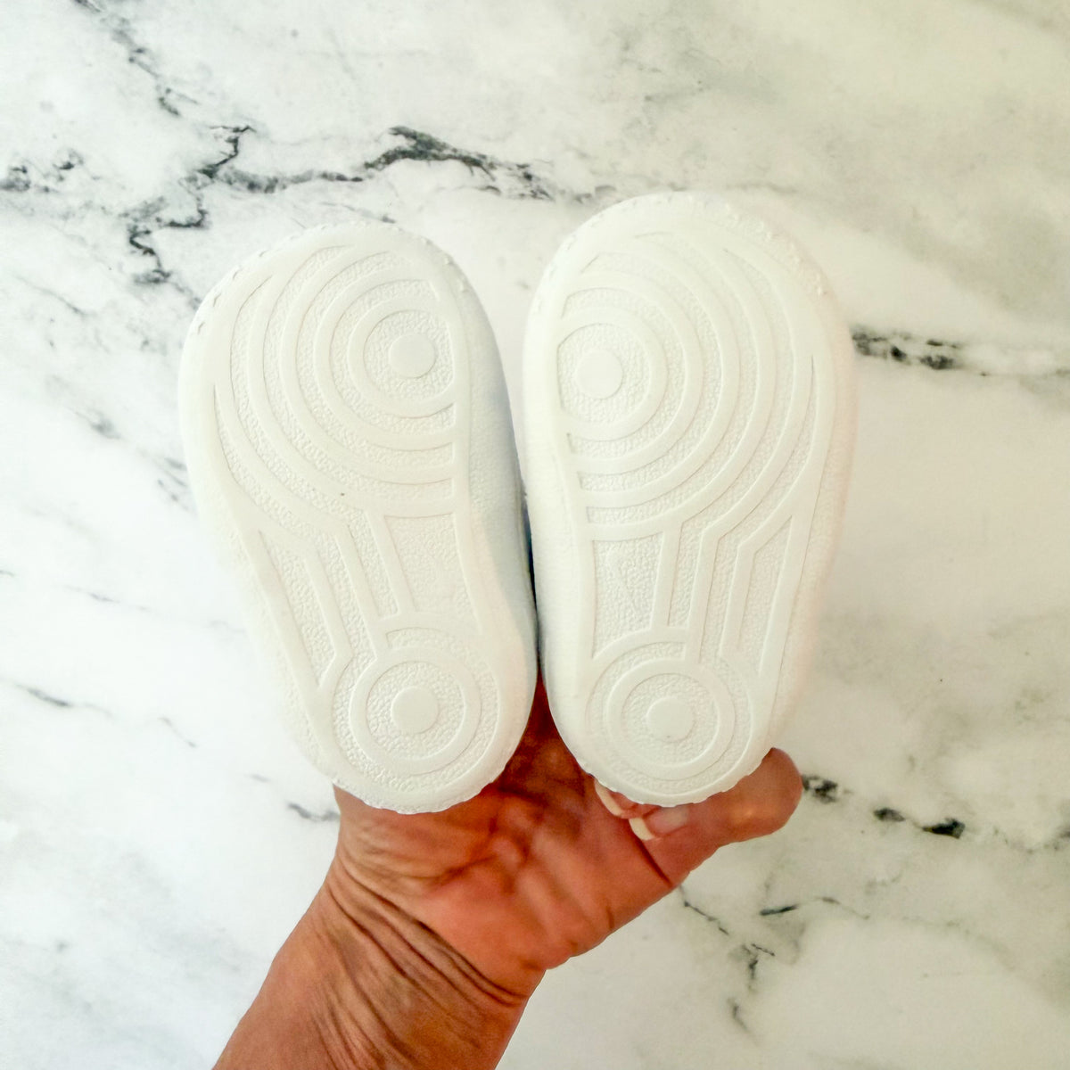 Nike Baby Force 1 Crib Shoe in 'White White' | 2C