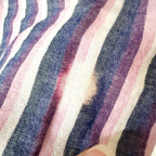 Taylorbyrd 100% Cotton Oversized Purple Striped Button Down Shirt | S
