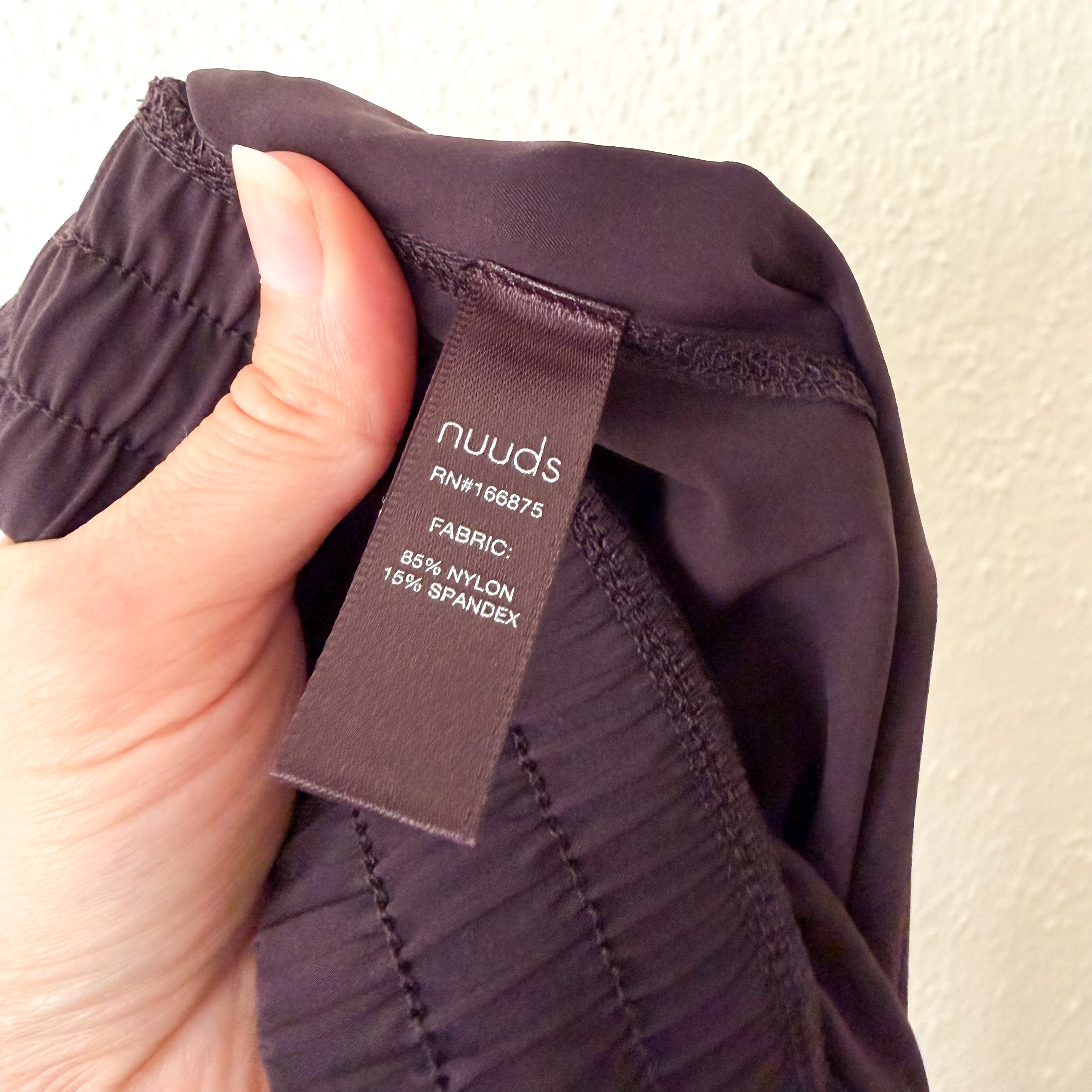 Nuuds Eggplant Refine Jogger Pants | S