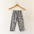 H&M Toddler Girls Minnie Mouse Relaxed Fit Denim Pants | 3T