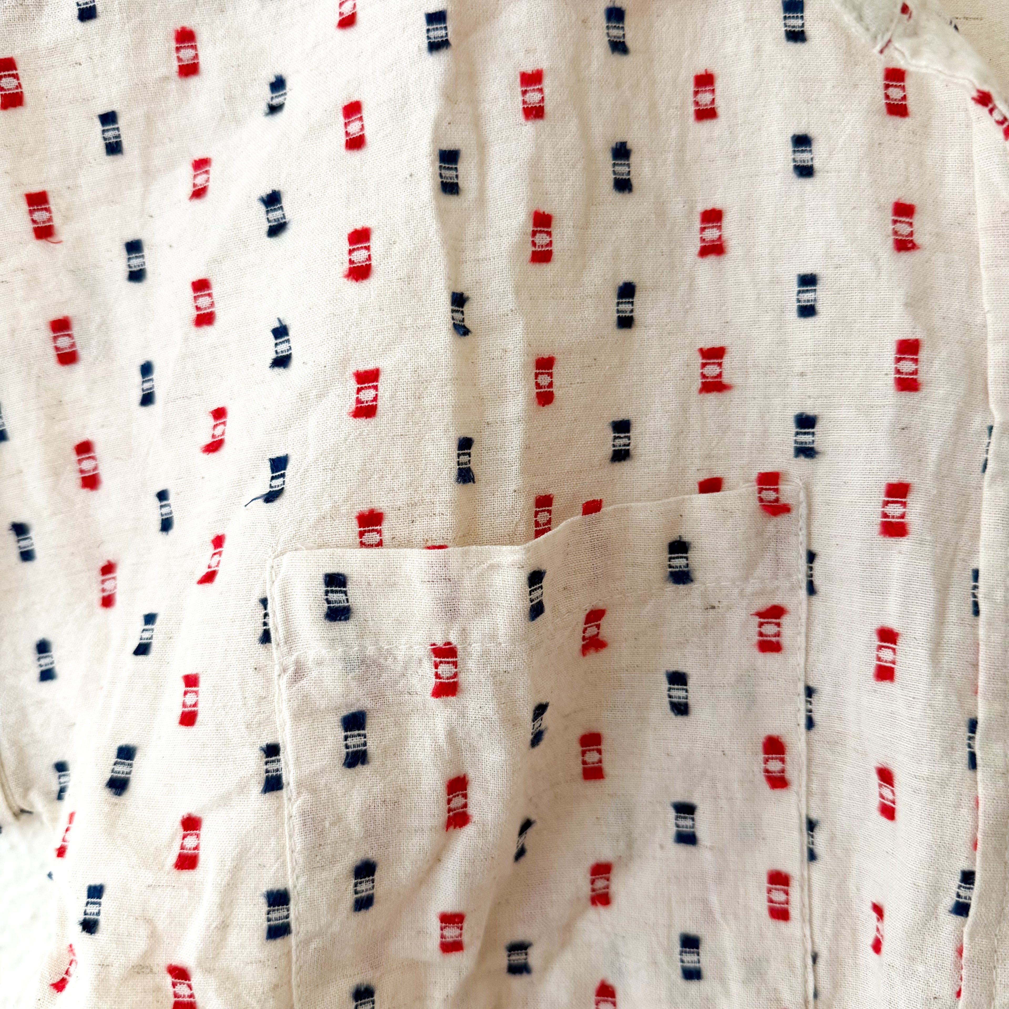 Jachs New York Girlfriend Floral Rayon Short Sleeve Button Up Blouse | XS