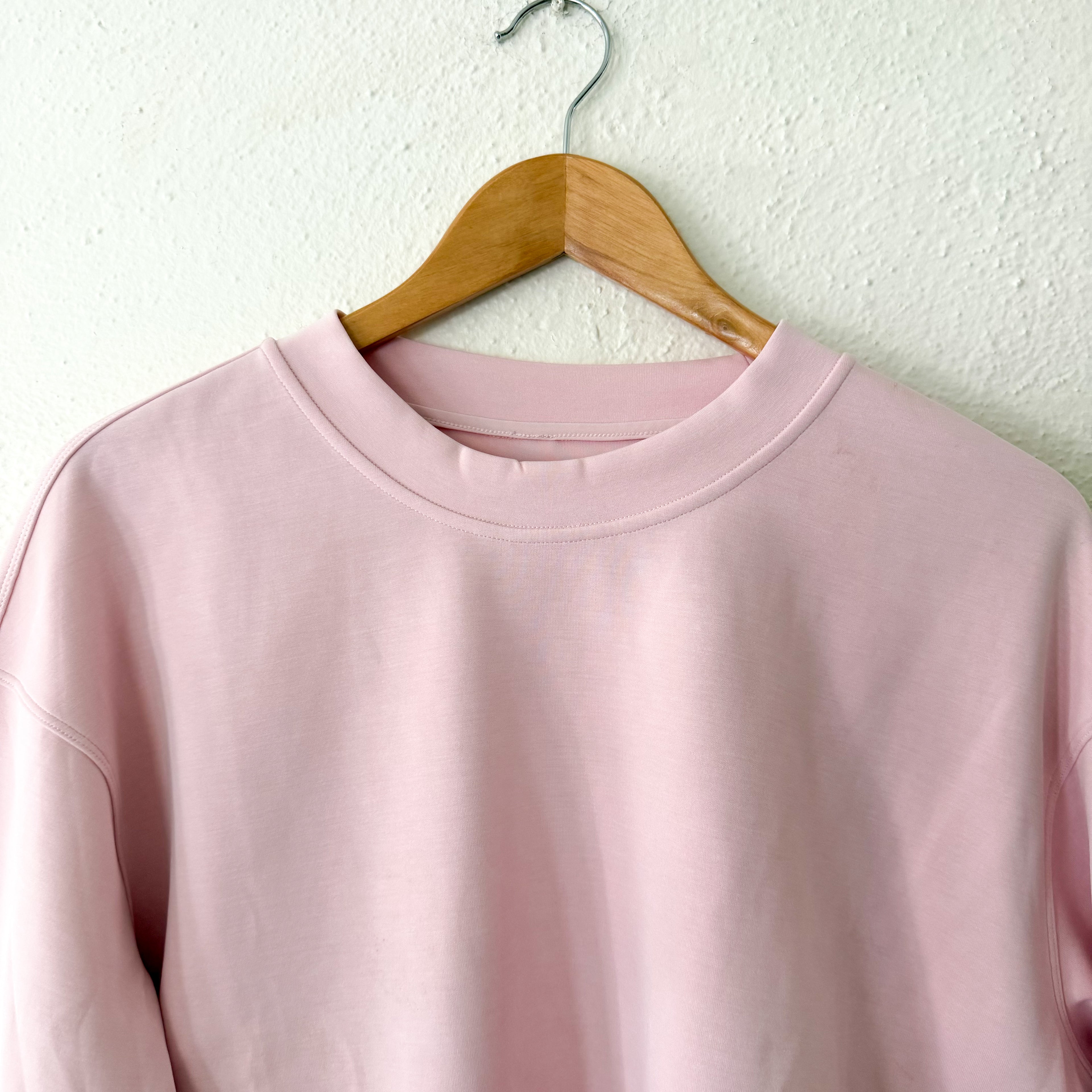 Lululemon Softstreame Perfectly Oversized Crewneck Pullover Sweatshirt in Soft Pink | 2