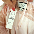 J.Crew Collection Pink Floral Puff-Sleeve Mini Dress in Windswept Floral | 00