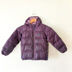 Patagonia Toddler Girls Eggplant Hi Loft Down Puffer Jacket | 4T