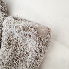 Barefoot Dreams CozyChic Heathered High Socks in Stone White Marl | OS