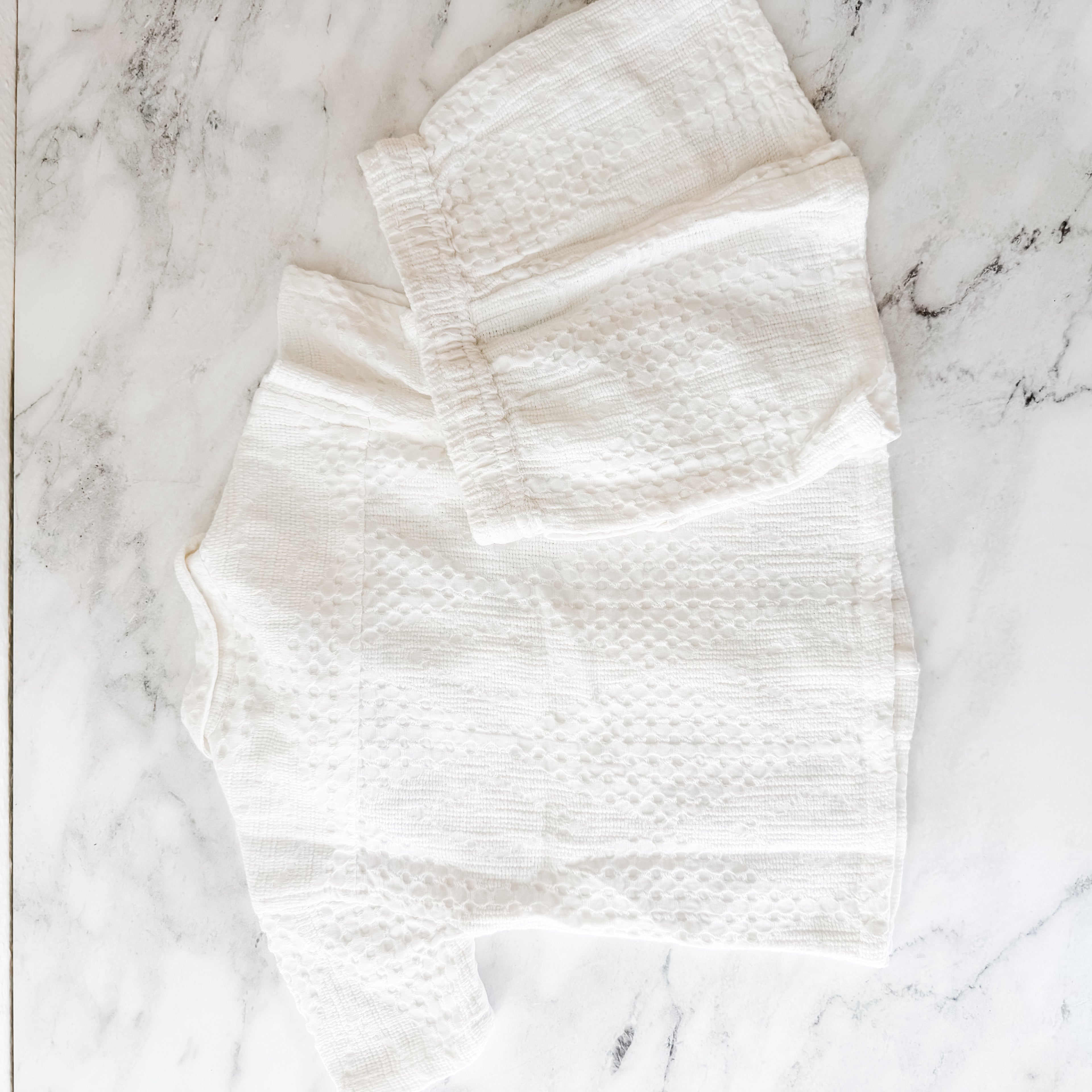 Next Baby Boys Ecru Texture Plain Revere Collar Short Sleeve Shirt + Shorts Set | 6-9m
