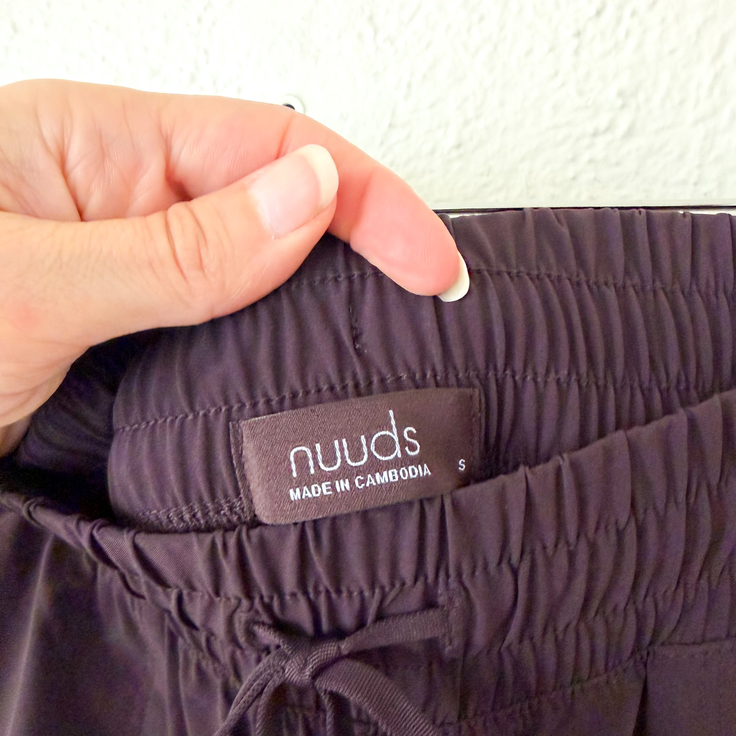 Nuuds Eggplant Refine Jogger Pants | S