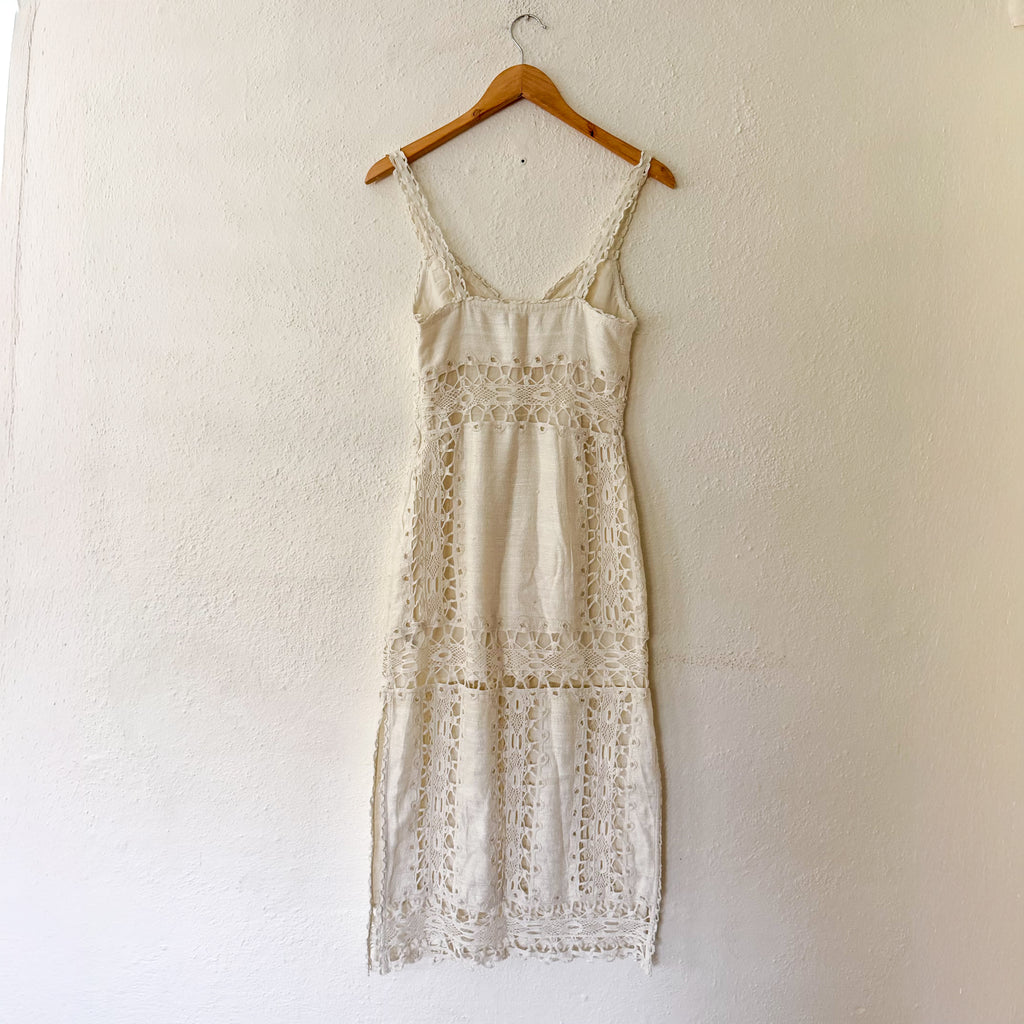 Ulla Johnson Handmade Lace Midi Dress | 2