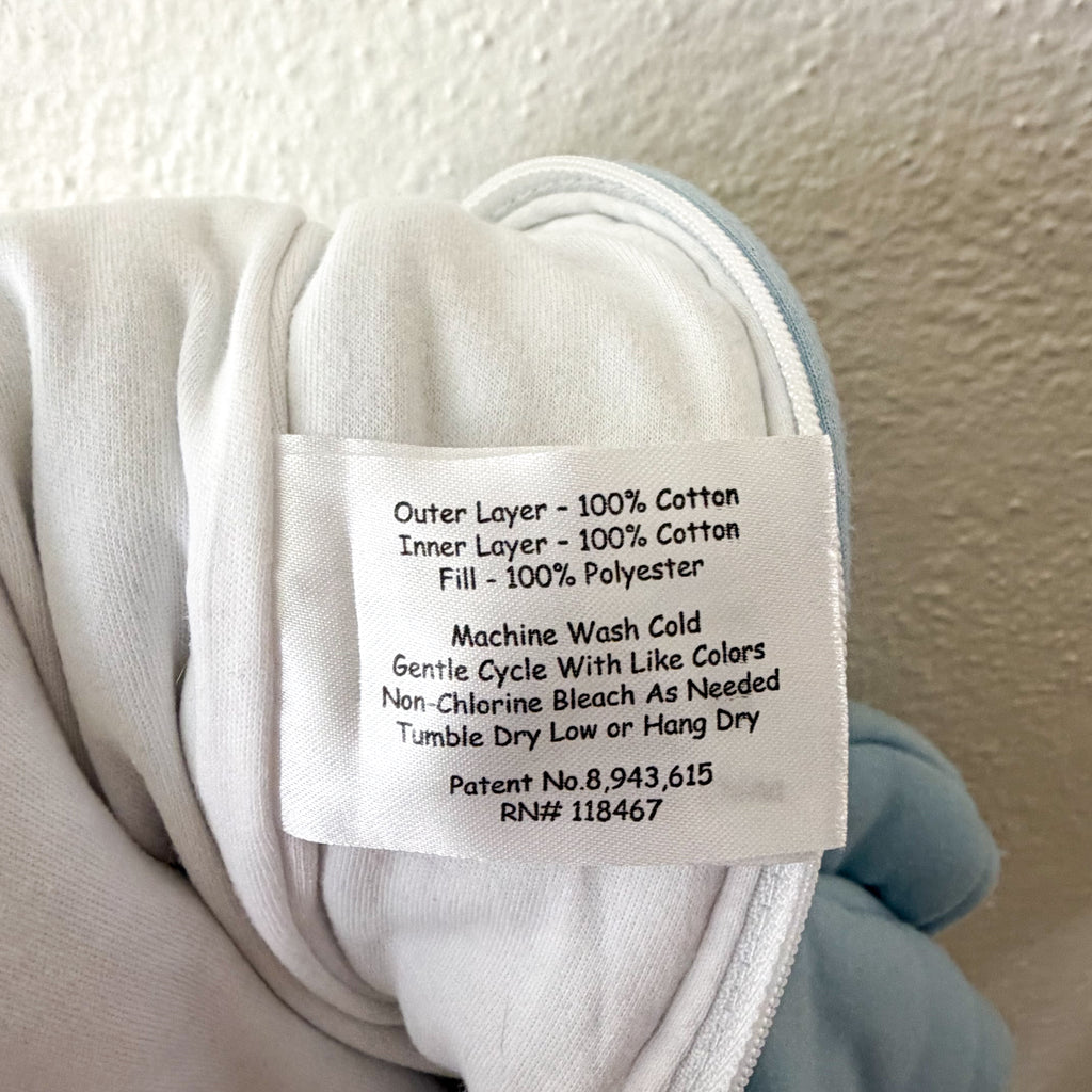 Baby Merlin Light Blue Cotton Magic Sleepsuit Infant Sleep Bag | 6-9m