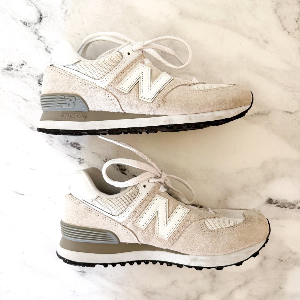 New Balance Classics 574 in Nimbus Cloud/New Balance White | 7