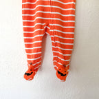 Carter's Halloween Jack-O-Lantern 2-Way Zipper Footed Sleeper | 3-6m