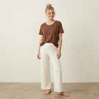 Nordstrom Cozy Yarn Plush Sweatpants in Cream | S