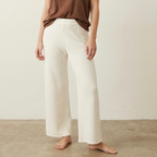Nordstrom Cozy Yarn Plush Sweatpants in Cream | S