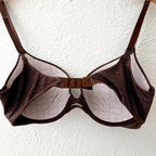 Victoria's Secret Chocolate Brown Perfect Shape Bra | 32D