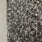 Mango MNG Silver Sequin Midi Straight Pencil Skirt | S
