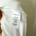 Bumpsuit The High Rise Cloud Pants in Ivory | XS