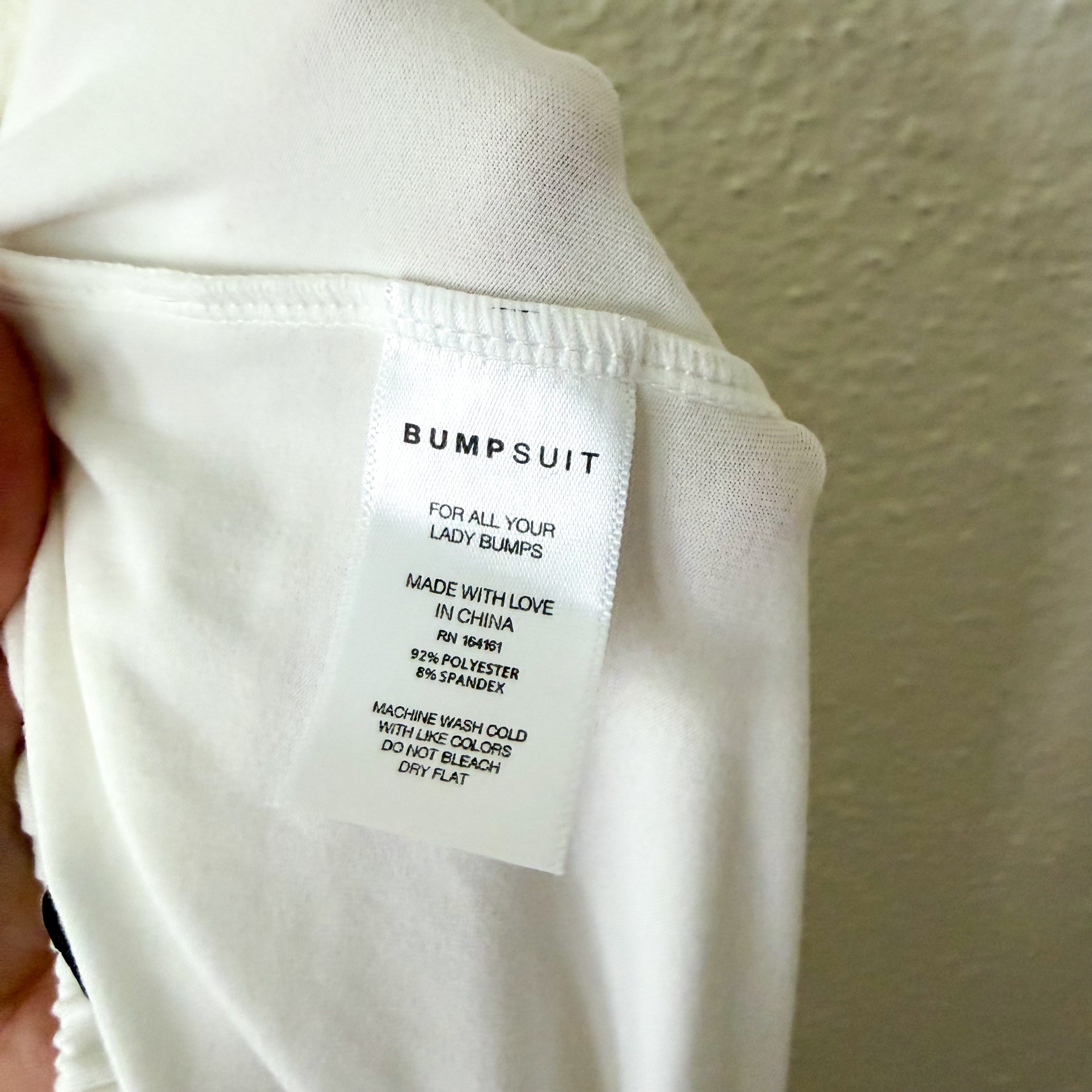 Bumpsuit The High Rise Cloud Pants in Ivory | XS
