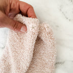 Barefoot Dreams CozyChic Heathered Socks in Heathered Dusty Rose White Marl | OS