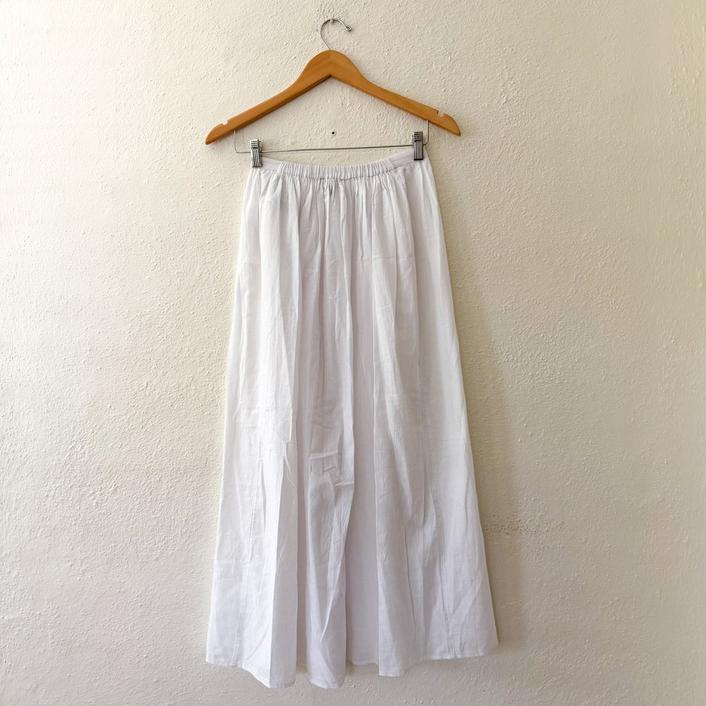 J.Crew Beach Cotton Button Waist Midi Skirt Sarong | XXS