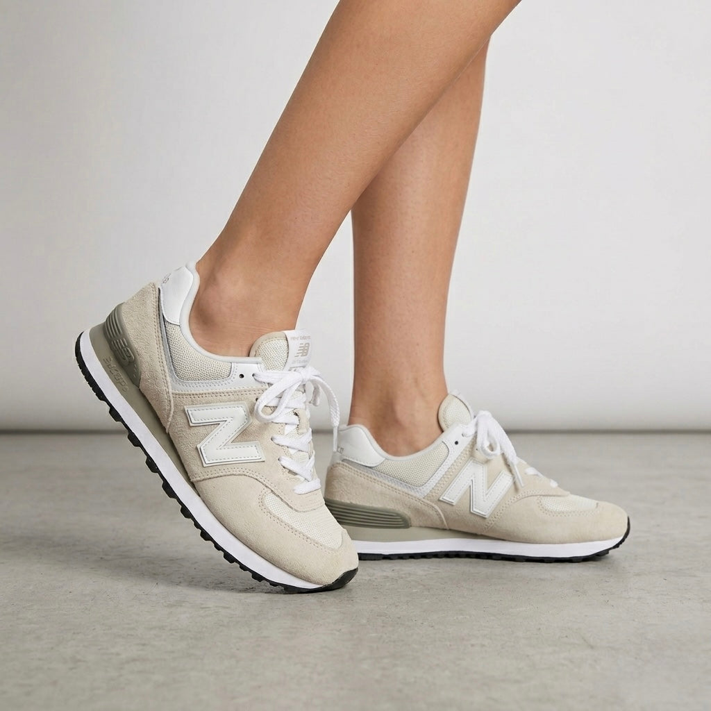 New Balance Classics 574 in Nimbus Cloud/New Balance White | 7