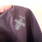 Nuuds High Waist Elevate Leggings in Eggplant | M