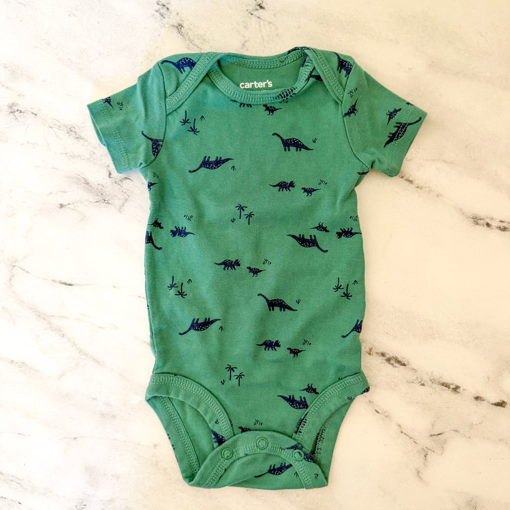 Carter's Dinosaur Short Sleeve Bodysuit Bundle | 0-3m