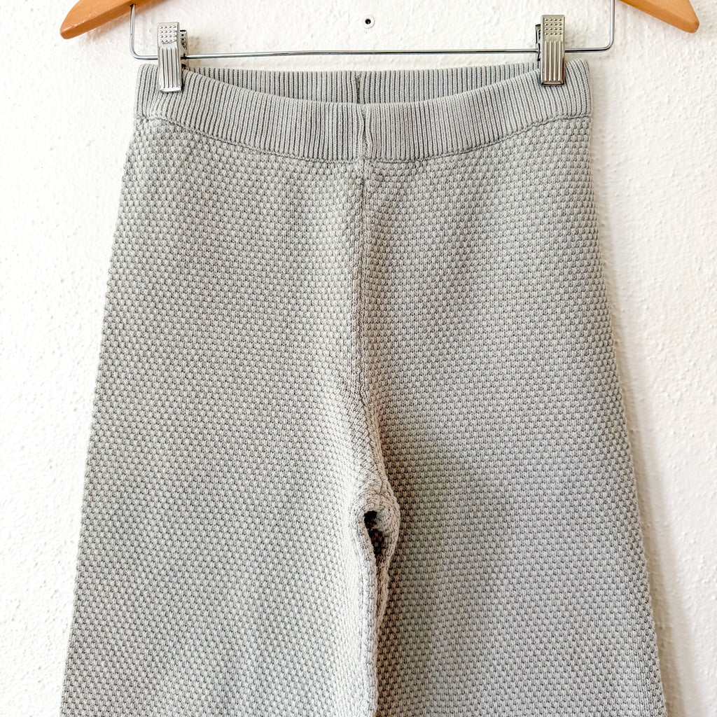 Free People Beach Sage Open Weave Cropped Wide Leg Pants | XS