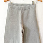 Free People Beach Sage Open Weave Cropped Wide Leg Pants | XS