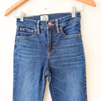 J.Crew 9" High-Rise Dark Wash Toothpick Skinny Denim | 24P