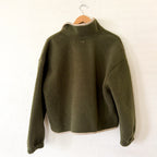 Barbour Violette Fleece Jacket in Olive Green | 8