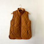 Lands' End Women's Feather Free Insulated Vest in Canyon Camel | XS