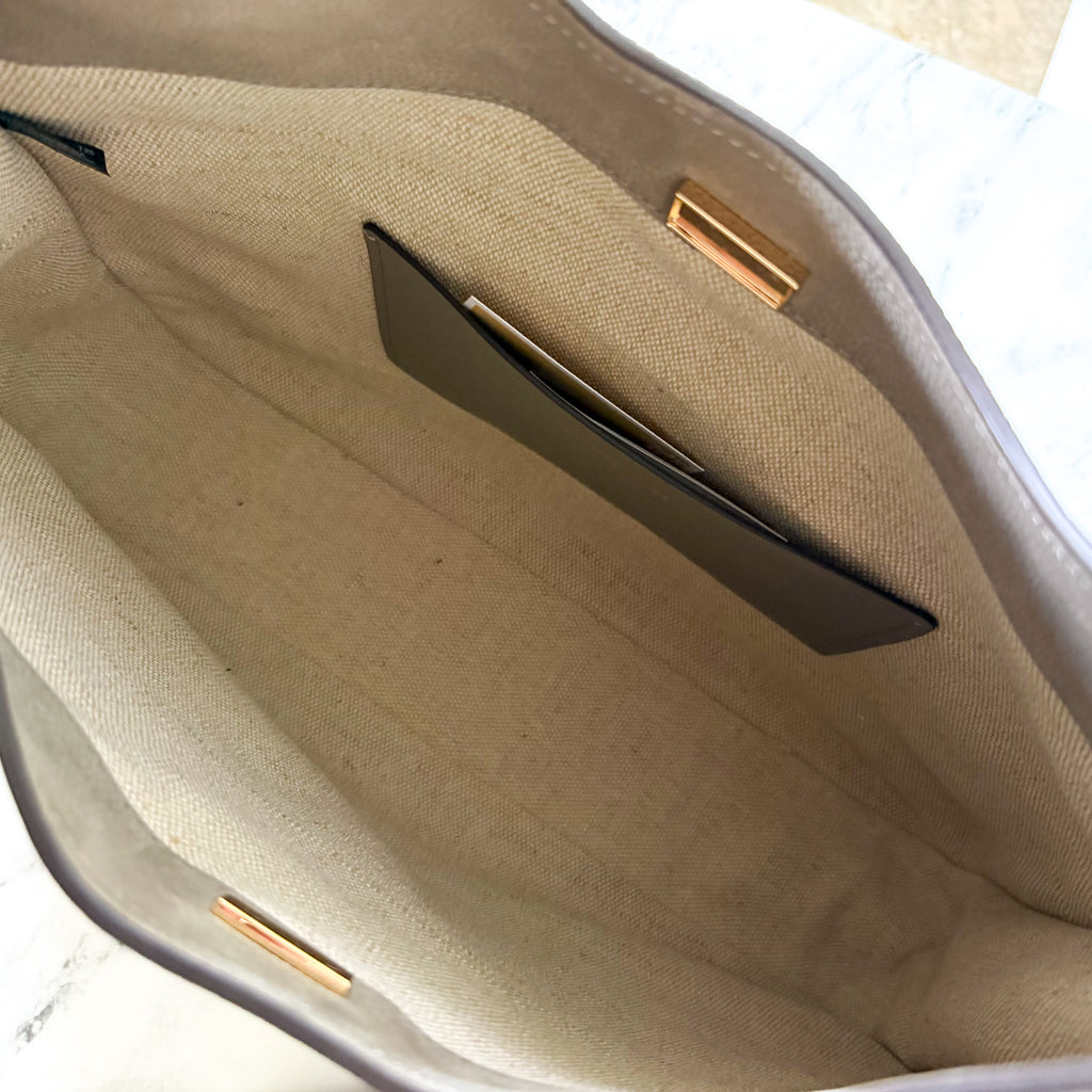 MICHAEL Michael Kors Nolita Large Nubuck Hobo Shoulder Bag in Taupe