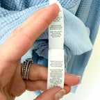 Aerie Offline Oversized Waffle Long Sleeve Shirt with Thumbholes in Cornflower Blue | M