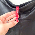 Spanx Black Faux Leather Leggings | XS