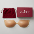 CAKES Body Adhesive Silicone Cleavage Bra in Honey | L/XL