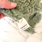 Daylesford Green 100% Irish Wool Pile Toddler Mittens | 3T/4T