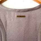 MICHAEL Michael Kors Satin Racerback Tank Top in Chestnut, sz XS