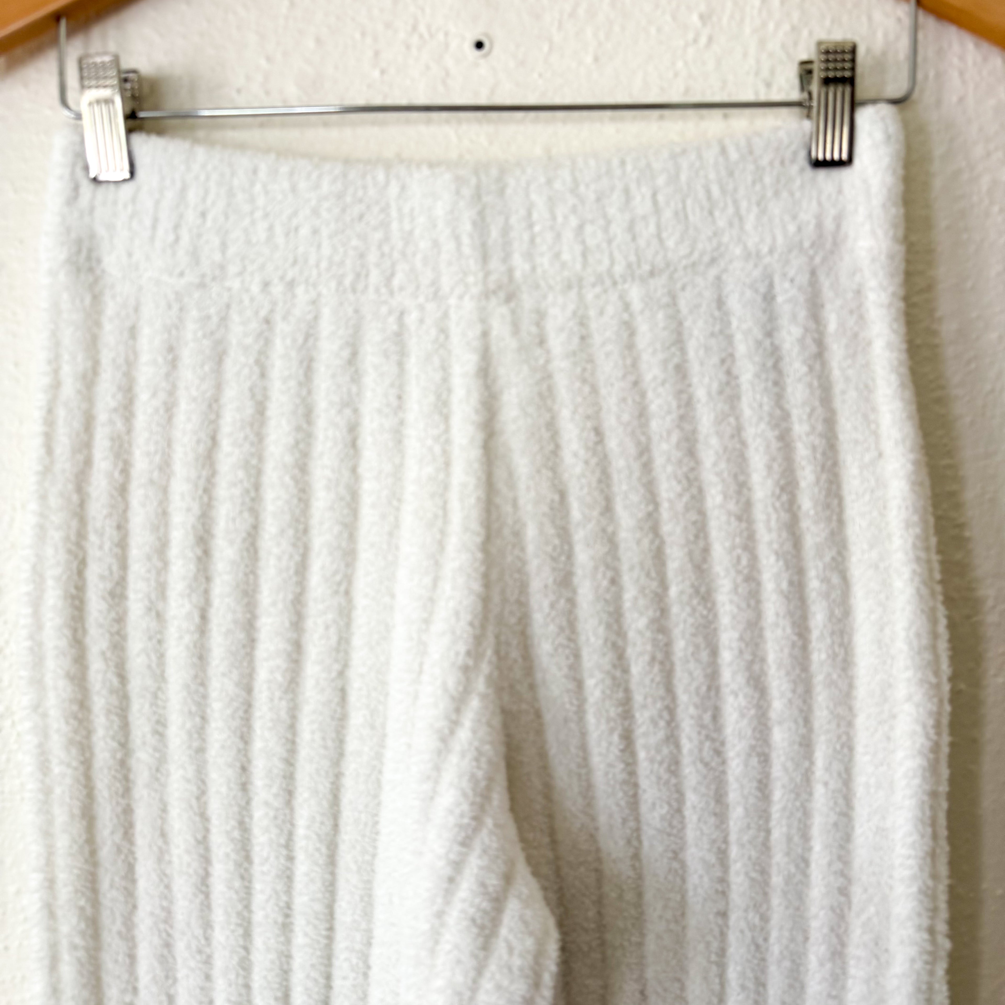 UGG Terri Ribbed Wide Leg Pant in Cream | Small