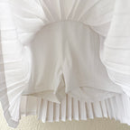 J.Crew Active Pleated Mini Tennis Skirt in White | XXS