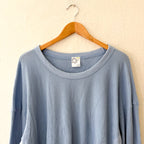 Aerie Offline Oversized Waffle Long Sleeve Shirt with Thumbholes in Cornflower Blue | M