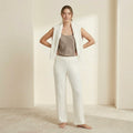 UGG Terri Ribbed Wide Leg Pant in Cream | Small