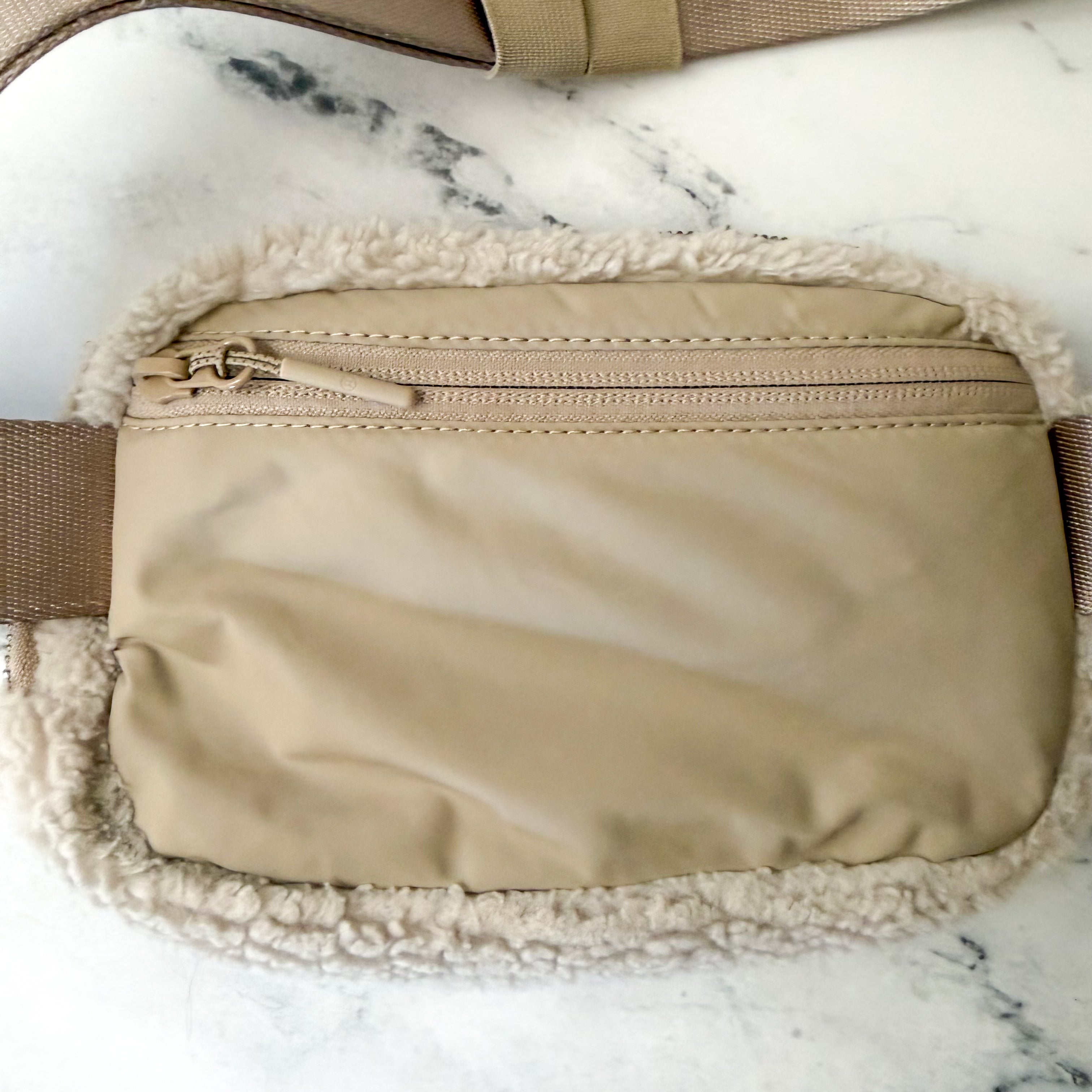 Lululemon Sherpa Fleece Everywhere Belt Bag 1L in Beige