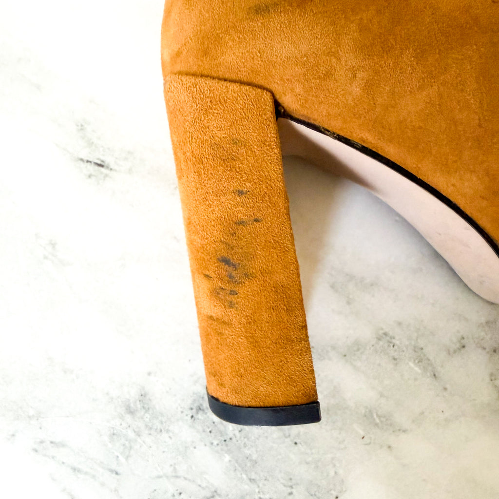 Stuart Weitzman Hiline Over-the-Knee Boots in Nutmeg Suede | 6