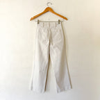 PAIGE Nellie High Rise Cropped Wide Leg Jeans in Crisp White | 23/00