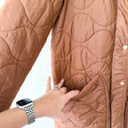 J.Crew Petite Rust Signature Quilted Primaloft Puffer Jacket | SP