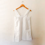 J.Crew White Ondine Mini Dress in Double Cotton Poplin | XS