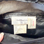 Vintage 90s Walt Disney World Embroidered Fanny Pack | Black Retro Waist Bag