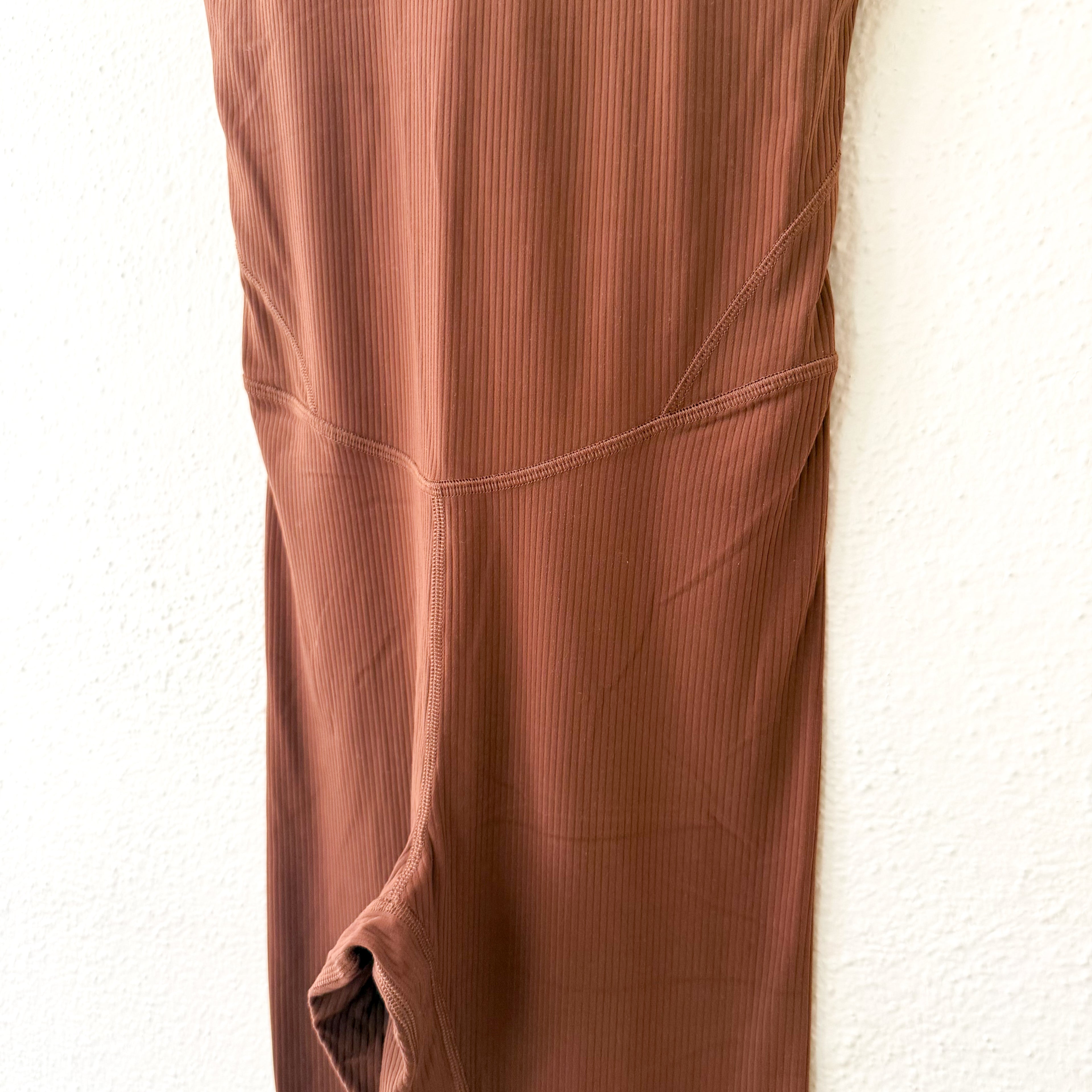 Lululemon Align Ribbed 25" Jumpsuit in Roasted Brown | 2